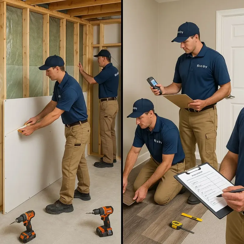 Repairs and Reconstruction process in Palisade, CO